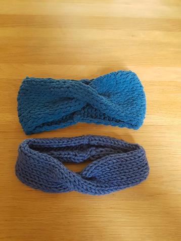 2 x gebreide hoofdband met twist beschikbaar voor biedingen