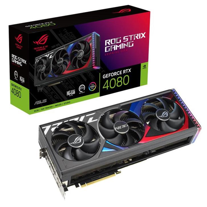 ASUS ROG Strix RTX 4080 16GB – Topstaat – Garantie t/m FEB26, Computers en Software, Videokaarten, Zo goed als nieuw, Nvidia, PCI-Express 4.0