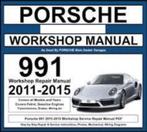 Porsche 911 (991) 2011-2015 workshop manual op DVD in PDF, Verzenden