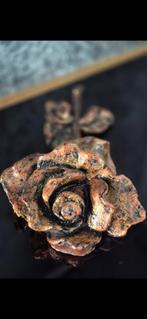 Gouden vintagelook stenen decoratie roos, Ophalen of Verzenden, Nieuw