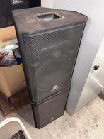 Dj set mengpaneel boxen en bass box, Ophalen of Verzenden, Zo goed als nieuw, Minder dan 500 watt