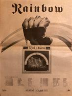 RAINBOW On Stage UK 1977 tour A3 advertentie, Ophalen of Verzenden