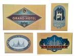 Efteling Grand Hotel sticker collectie compleet *Nieuw*, Ophalen of Verzenden, Nieuw