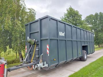 Wiese Fahrzeugbau Mestcontainer 66 kuub beschikbaar voor biedingen