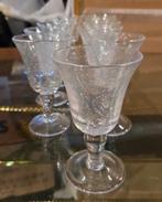 Vintage La Verrerie de Biot glazen wijnglazen waterglas, Ophalen