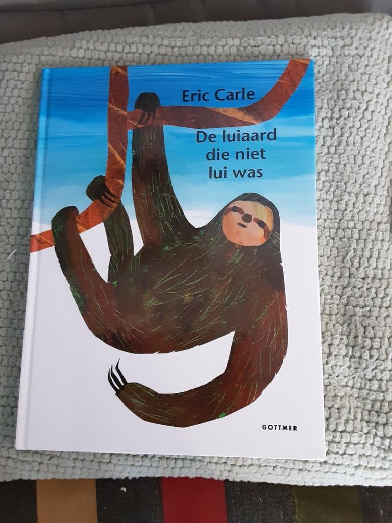 Eric Carle----De luiaard die niet lui was, 5 of 6 jaar, Fictie algemeen, Jongen of Meisje, Ophalen of Verzenden