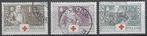 Finland 1934 - Yvert 176-178 - Rode Kruis - Generaals (ST), Postzegels en Munten, Postzegels | Europa | Scandinavië, Denemarken