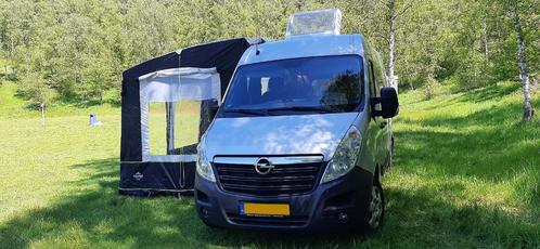 Opel Movano Buscamper L2H2 - vast bed, douche, toilet, Caravans en Kamperen, Campers, Particulier, Bus-model, tot en met 2, Overige merken