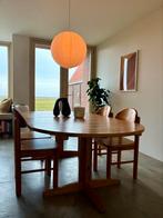 Grenen retro vintage eettafel uitschuifbaar, Huis en Inrichting, Tafels | Eettafels, Ophalen, Gebruikt, 100 tot 150 cm, 200 cm of meer