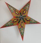 Vintage papieren lantaarn kerstster. Circa 75cm doorsnee, Ophalen of Verzenden, Gebruikt