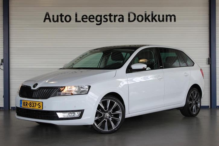 Skoda Rapid Spaceback 1.2 TSI Greentech JOY Pano | Stoelverw, Auto's, Skoda, Bedrijf, Te koop, Rapid, ABS, Airbags, Airconditioning