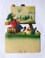 Vintage Dresdner Pappe kalender houder ree etcetera, Ophalen of Verzenden, Zo goed als nieuw