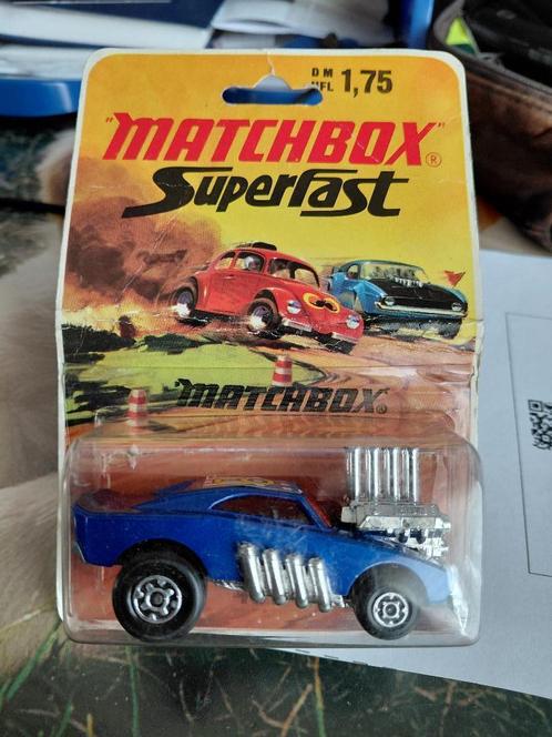 Matchbox 48d Pi Eyed Piper in kaart blister, Hobby en Vrije tijd, Modelauto's | Overige schalen, Zo goed als nieuw, Auto, Ophalen of Verzenden