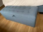 Swiss Sense slaaphocker / bedkoffer - jeans blauw, Ophalen, Zo goed als nieuw, Blauw, Rechthoekig