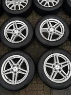 5x112 mercedes velgen 225 55 16 winterbanden, Auto-onderdelen, Banden en Velgen, Ophalen, Gebruikt, 16 inch, Banden en Velgen