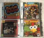 Nintendo DS Spellen - Rhythm Paradise, Madagascar, etc., Ophalen, Muziek, Gebruikt, 1 speler