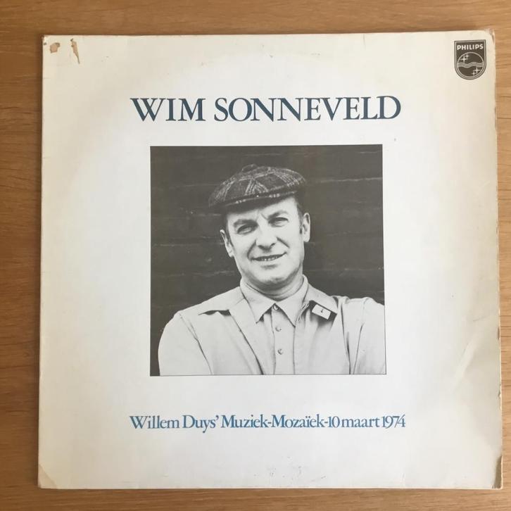 Wim Sonneveld - Willem Duy's Muziek Mozaïek LP, Cd's en Dvd's, Vinyl | Nederlandstalig, Gebruikt, Levenslied of Smartlap, 12 inch