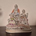 Antieke Porseleinen beelden Grafenthal Rococo Staffordshire, Verzamelen, Beelden en Beeldjes, Ophalen, Zo goed als nieuw, Mens