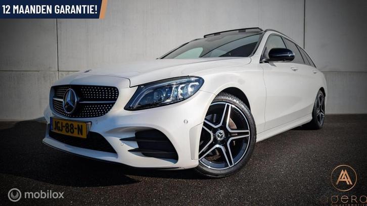 Mercedes-Benz C Estate AMG Plus, Manufaktur, Burmester Uniek, Auto's, Mercedes-Benz, Bedrijf, Te koop, C-Klasse, 360° camera, ABS