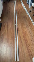 2x rails voor Drapperie, Huis en Inrichting, Stoffering | Gordijnen en Lamellen, Ophalen, Zo goed als nieuw, Minder dan 100 cm