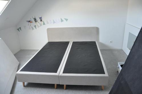 Zgan Tempur one boxspring 180*210, Huis en Inrichting, Slaapkamer | Boxsprings, Zo goed als nieuw, 180 cm, 210 cm, Tweepersoons