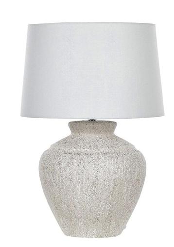 Nieuwe tafellamp met keramiek voet. beschikbaar voor biedingen