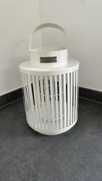 Lifestyle windlicht, Huis en Inrichting, Woonaccessoires | Kandelaars en Kaarsen, Ophalen, 25 tot 50 cm, Wit, Zo goed als nieuw