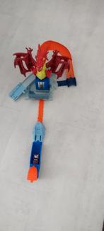Hot Wheels rode draak, Ophalen of Verzenden, Zo goed als nieuw, Handmatig, Hot Wheels