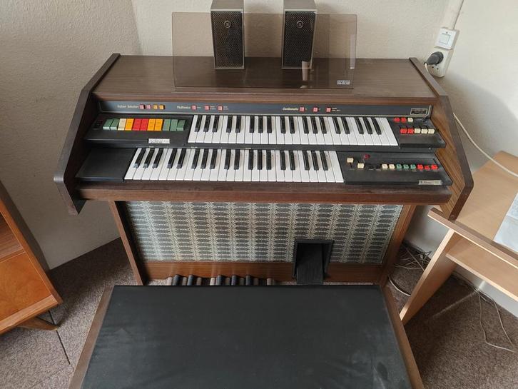 Rithmix 110 Piano - Vintage Toetseninstrument, Muziek en Instrumenten, Orgels, Gebruikt, Orgel, 2 klavieren, Ophalen of Verzenden
