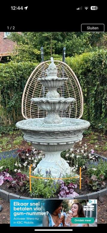 Renaissance fontein beschikbaar voor biedingen