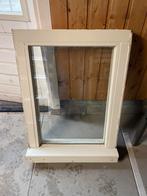 Gebruikt kozijn met Dubbelglas HR ++, Doe-het-zelf en Verbouw, Glas en Ramen, Gevelraam of Ruit, Gebruikt, Minder dan 80 cm, Minder dan 80 cm