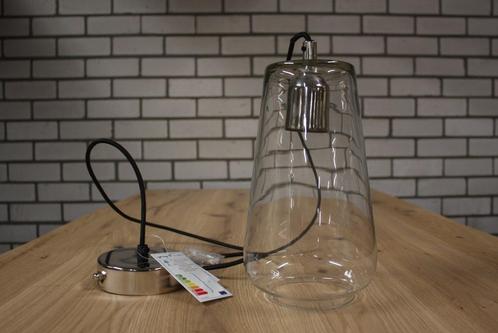 2 x hanglamp Khyra Light & Living nikkel & glas klassiek, Huis en Inrichting, Lampen | Hanglampen, Nieuw, Glas, Metaal, Ophalen of Verzenden