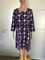 J542 Expresso maat 42=L jurk d-blauw/lila jurkje, Kleding | Dames, Maat 42/44 (L), Ophalen of Verzenden, Zo goed als nieuw, Knielengte