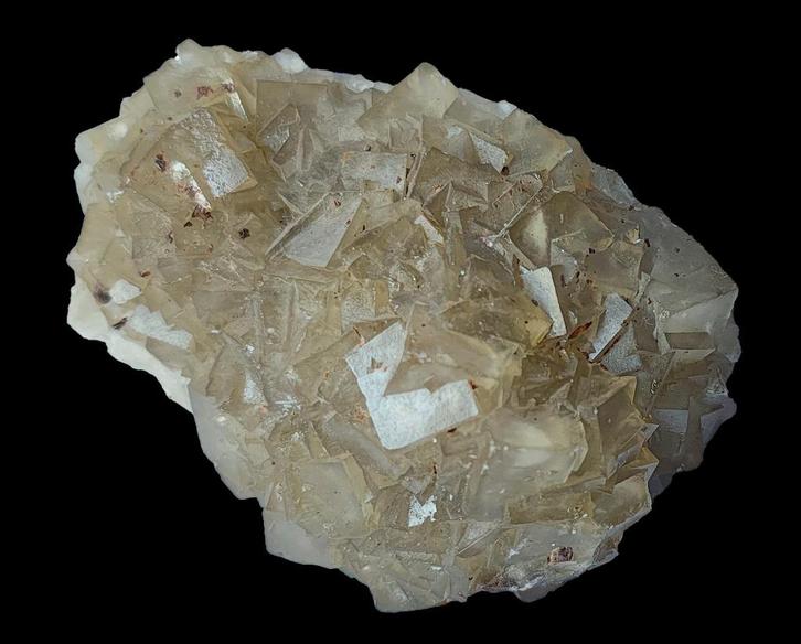 Ex collectie: FLUORIET kristallen uit Engeland., Verzamelen, Mineralen en Fossielen, Mineraal, Ophalen of Verzenden
