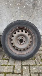 Winterbanden Michelin Alpin A3 165/70 r14 met stalen velgen, Auto-onderdelen, Banden en Velgen, Ophalen, 14 inch, Gebruikt, Banden en Velgen
