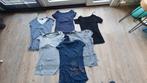 Zwangerschapsshirts maat S, Kleding | Dames, Positiekleding, Ophalen of Verzenden, Zo goed als nieuw, Blauw, Shirt of Top