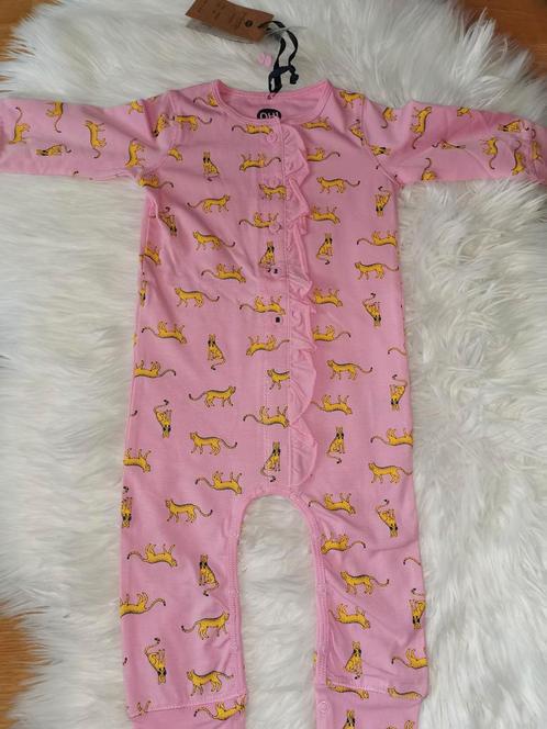 Z8 Boxpakje Swaan Roze Tijger Mini Flo Stijl Newborn 68, Kinderen en Baby's, Babykleding | Maat 68, Nieuw, Meisje, Ophalen of Verzenden