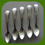 5 x Lepeltje Biedermeier motief incl. verzenden € 7,50, Verzenden, Zo goed als nieuw, Metaal, Bestek