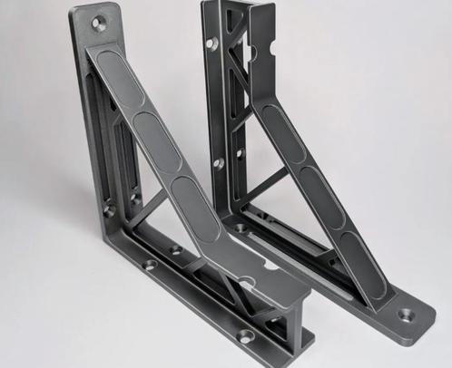 Industriële Plankdrager – Sterk & Lichtgewicht, Huis en Inrichting, Woonaccessoires | Wandplanken en Boekenplanken, Nieuw, Ophalen of Verzenden