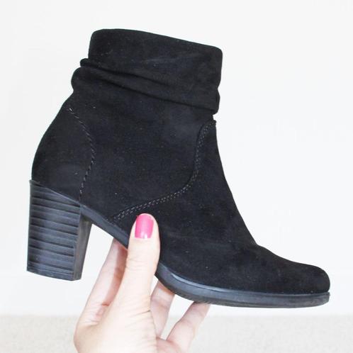 Schitterende Suede Rieker Enkellaarsjes s4 (Maat 36) € 75,-, Kleding | Dames, Schoenen, Zo goed als nieuw, Lage of Enkellaarzen