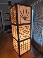 Japanse lamp, Ophalen, Nieuw, Hout, Minder dan 100 cm