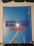 Grondslagen van het Management - Keuning, Boeken, Ophalen of Verzenden