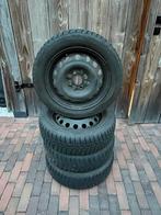 Winterbanden met velg Aygo/C1/107 - Hankook 155/65R14, Auto-onderdelen, Banden en Velgen, Ophalen, 14 inch, Gebruikt, 155 mm