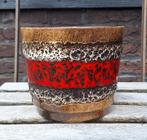 Prachtige vintage Scheurich West Germany fat lava bloempot., Ophalen of Verzenden, Huis en Inrichting