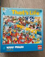 That's Life Puzzel - 1000 stukjes, Ophalen, 500 t/m 1500 stukjes, Zo goed als nieuw, Legpuzzel