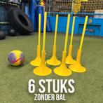 Slalom trainingsstokken met zwarte voet – set van 6 (Geel), Maat XS of kleiner, Ophalen, Zo goed als nieuw, Overige typen