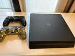 PlayStation 4 Slim met 2 controllers, Ophalen, Met 2 controllers, Slim, 500 GB