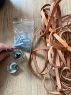 Hobby stempels slagletters alfabet en vormen + Leer band, Ophalen of Verzenden, Gebruikt, Gereedschap of Toebehoren