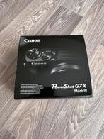 Canon Powershot G7X Mark III Nieuw, Audio, Tv en Foto, Fotocamera's Digitaal, Ophalen of Verzenden, Nieuw, Canon, 8 keer of meer