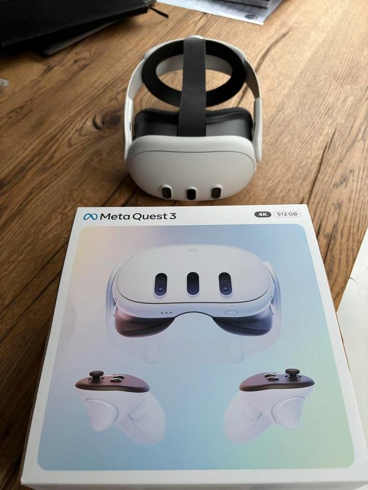 Meta Quest 3 VR bril - ZGAN!, Spelcomputers en Games, Virtual Reality, Nieuw, Pc, VR-bril, Ophalen